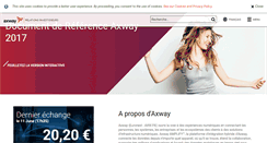Desktop Screenshot of finance.axway.com